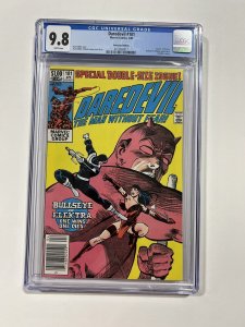 Daredevil 181 Cgc 9.8 Wp Newsstand Edition Marvel 1982