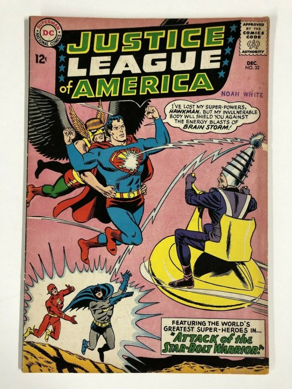 JUSTICE LEAGUE OF AMERICA (1960-1987 DC) 32 VG+ INTRO/ COMICS BOOK