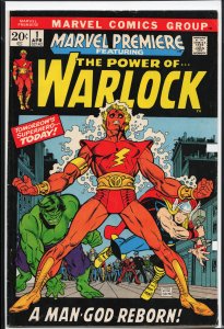Marvel Premiere #1 (1972) Warlock [Key Issue]