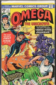Omega the Unknown #1 (1976) Omega the Unknown [Key Issue]