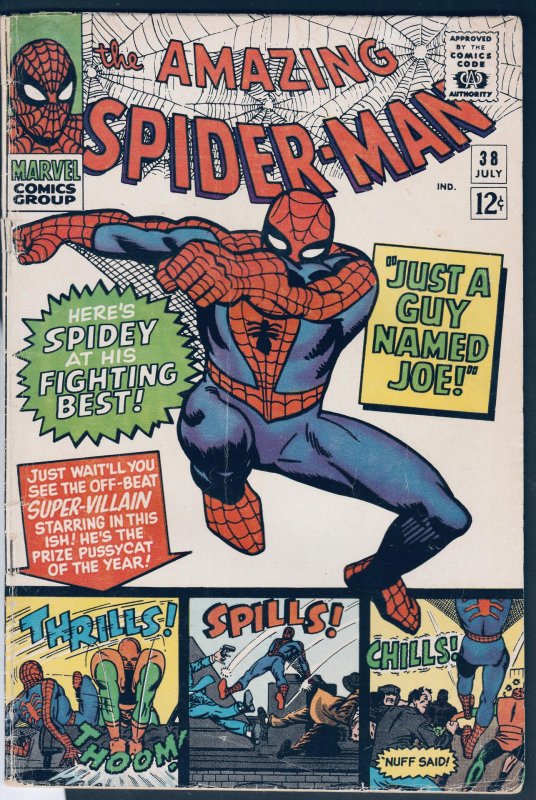 The Amazing Spider-Man #38 (1966) VG/FN