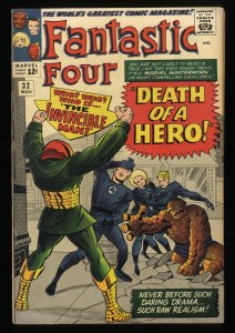 Fantastic Four #32 VF- 7.5 Super Skrull Jack Kirby Stan Lee!