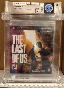THE LAST OF US PS3 1st Print FOSTER CITY WATA 9.6 A PLAYSTATION 3 Video Game
