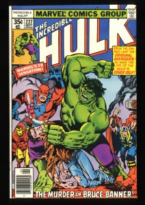 Incredible Hulk #227 VF- 7.5
