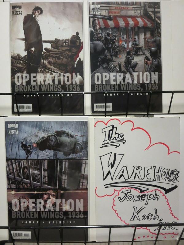 OPERATION BROKEN WINGS 1936 (2011 BOOM) 1-3  COMPLETE!