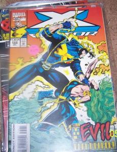 X FACTOR # 104 1994 marvel   X-MEN  HAVOC POLARIS MR SINISTER