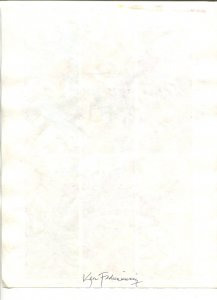 Justice Machine #25 Page 2 Color Guide #   - N/A  -VG - Comic Book