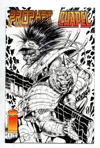 Prophet Chapel #1 Liefeld B&W Sketch Variant - Image - 1995 - NM