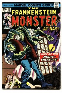 Frankenstein #14 1974- Marvel Horror- comic book VF-