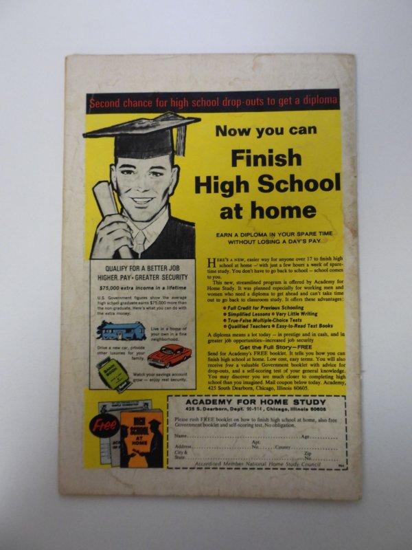 Sub-Mariner #15 (1969) VG condition moisture damage