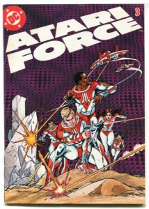 Atari Force 3 VF+ 8.5 DC 1982 Promo Distributed with Atari 2600 Star Raiders 
