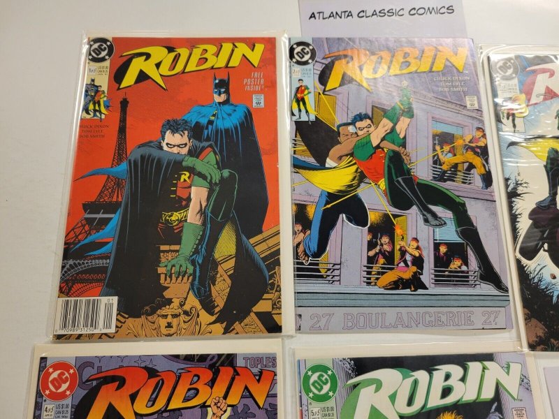 5 Robin DC Comic Books #1 2 3 4 5 Complete Series 14 SM9