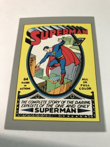 SUPERMAN #1 CLASSIC COVER #177 card : DC IMPEL Series 1 1991 NM/M; Cosmic DCU