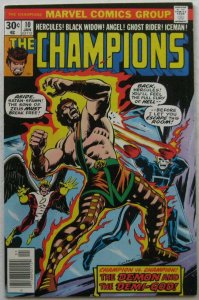 Champions #10 (Jan 1977, Marvel), VFN condition