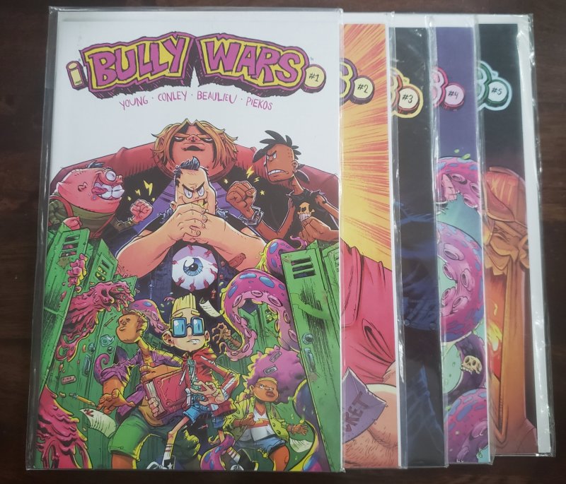 Bully Wars 1 2 3 4 and 5 complete set of 5
