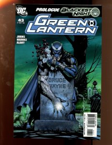 GREEN LANTERN #43 - 1ST BLACK HAND AS BLACK AS BLACKEST NIGHT (9.0/9.2) 2009