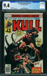 Kull the Destroyer #23 (1977) CGC 9.4 NM