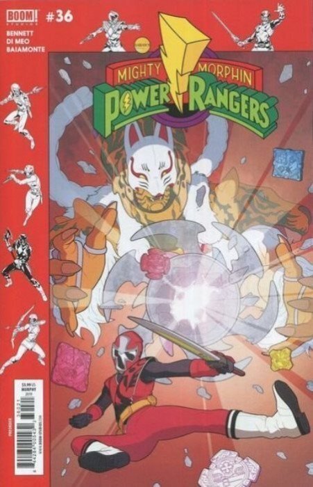 Mighty Morphin Power Rangers (5th Series) #36A FN ; Boom! | Preorder Variant