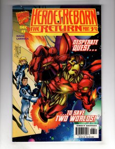 Heroes Reborn: The Return #3 Variant Edition (1997)    / SB#2