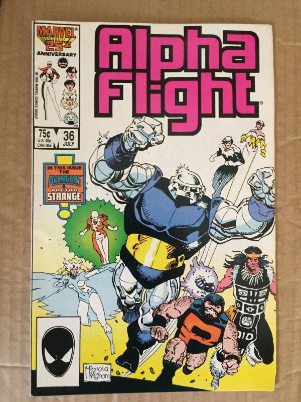 Alpha Flight #36 (1986)