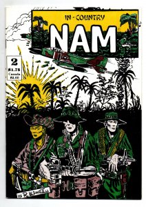 In-Country Nam #2 - Vietnam War - Survival Press - 1986 - NM