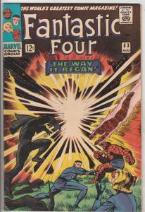 Fantastic Four #53 (Aug-66) VF/NM High-Grade Fantastic Four, Mr. Fantastic (R...