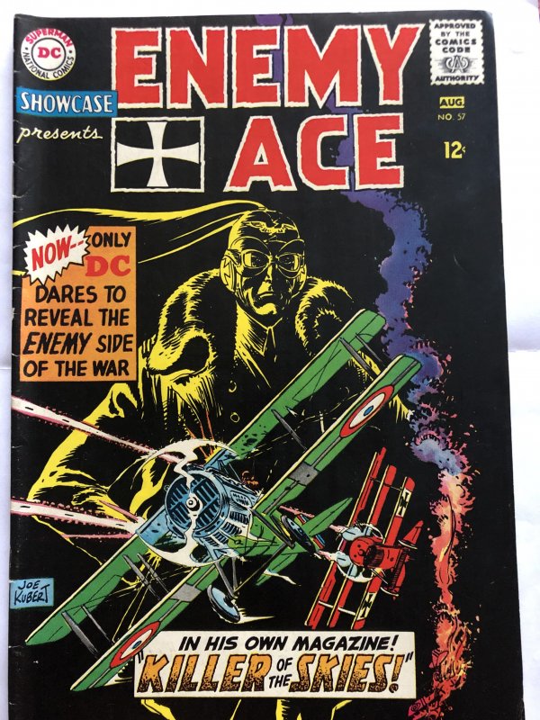 Enemy Ace#57 Fine, Nice Kubert cover, see my store4more&shipping discount!