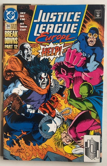 Justice League Europe #34 (1992)
