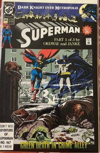 Superman #44-46 Superman Batman In Metropolis DC Comics 1990 EB215