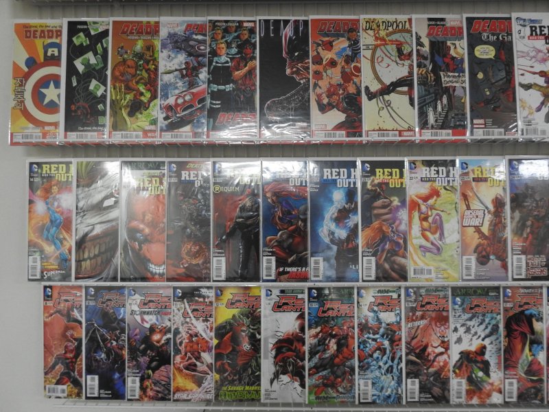 Huge Lot 170 Comics W/ Red Sonja, Red Hood, Deadpool+ Avg VF+ Condition!!