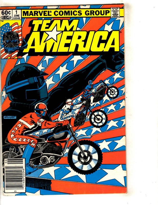 Lot Of 5 Team America World Police Marvel Comic Books # 1 2 3 4 5 Comedy RJ2