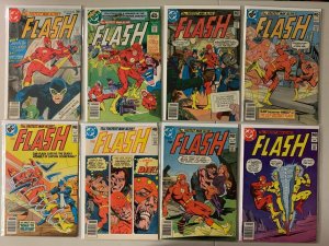 Flash comics lot #252-300 24 diff avg 6.0 (1977-81)