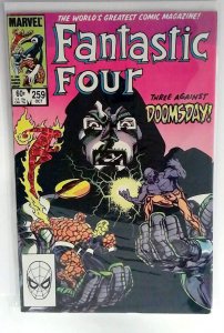 Fantastic Four #259 1983 Marvel Thing Human Torch Invisible Woman Mr. Fantastic