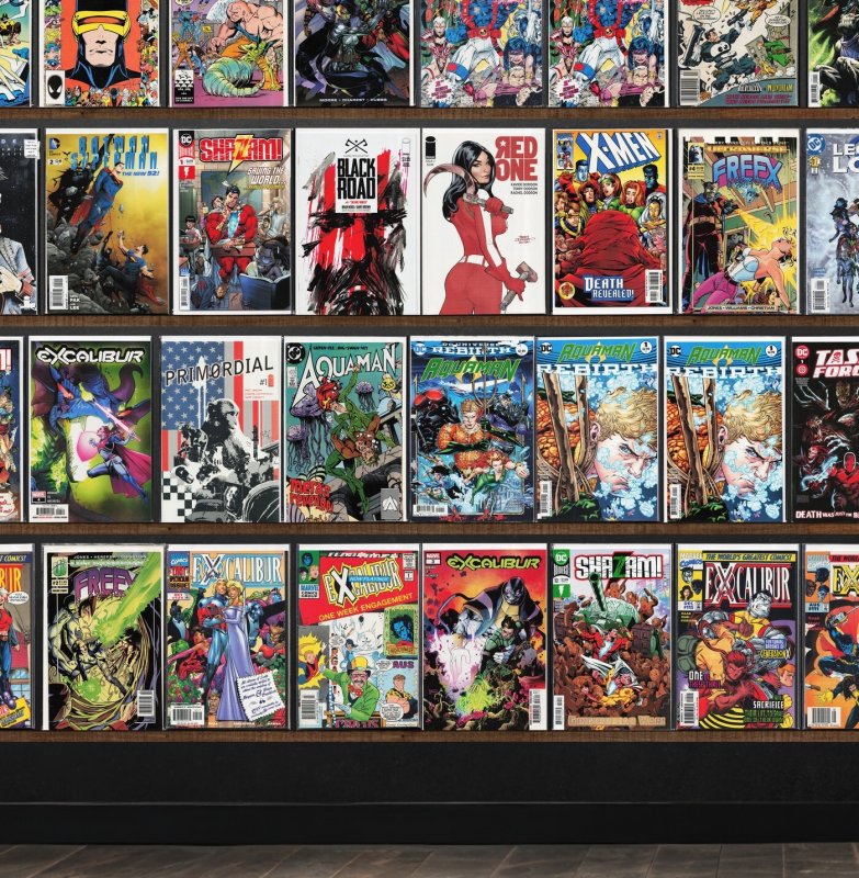 Huge Lot 150+ Comics with Excalibur, Freex, X-Factor, The Maxx, X-Men & More!