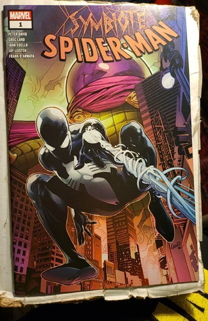Symbiote Spider-Man #1 Regular Edition - Greg Land Cover (2019) sb4