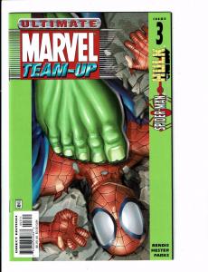 Lot of 7 Ultimate Marvel Team-Up Marvel Comic Books #2 3 4 5 6 7 8 BH36