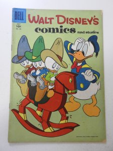 Walt Disney's Comics & Stories #190 (1956) VG- Condition 3/4 in spine split