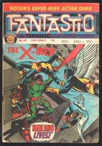 Fantastic #69 1968-X-Men-Avengers-Doctor Strange-Jack Kirby art-Hulk announce...