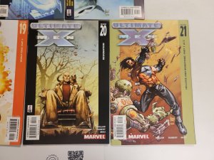 4 Ultimate X-Men Marvel Comic Books #9 17 19 20 21 52 TJ16