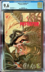 Aliens vs. Predator #2 (1990) - CGC 9.6 - Cert#4256301003