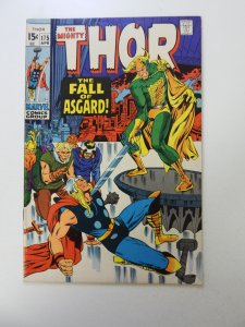 Thor #175 (1970) VF- condition date stamp back cover