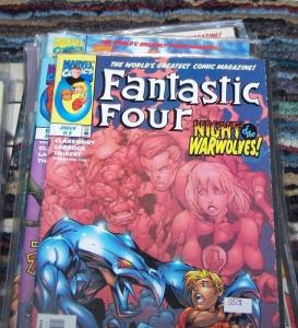 FANTASTIC FOUR   # 7 vol 3  1997 MARVEL  warwolves   