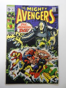 The Avengers #67 (1969) VG+ Condition
