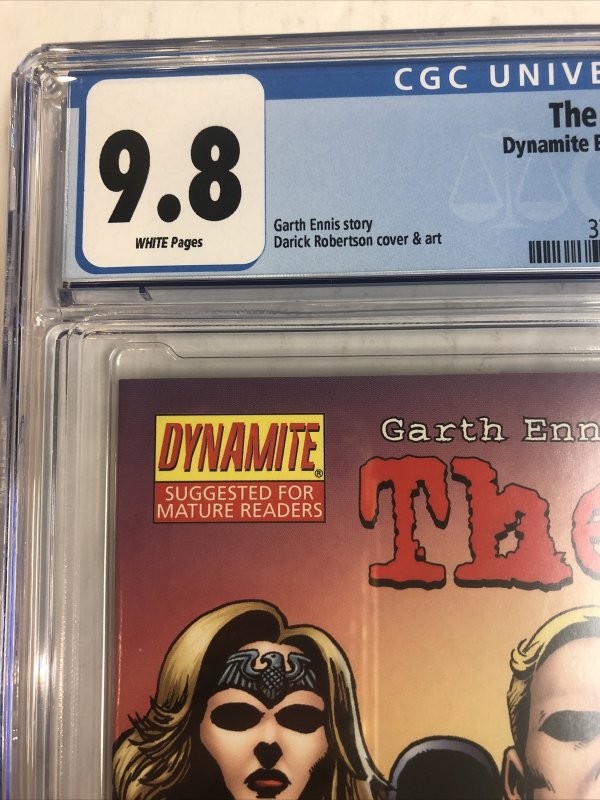 Boys (2008) # 19 (CGC 9.8 WP) 1st Lamplighter S3 | TV Show Amazon| Garth Ennis