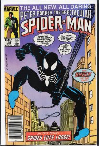 The Spectacular Spider-Man #107 (1985) Spider-Man [Key Issue]