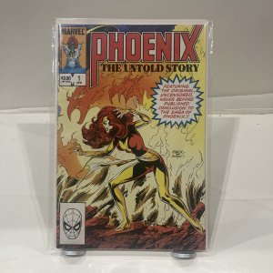 Phoenix The Untold Story #1 1984 Marvel Comics Wrap Around Cover