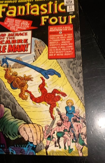 Fantastic Four #31 (1964)macabre of mole man