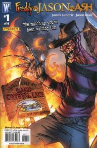 Freddy vs Jason vs Ash #1A VF/NM ; WildStorm | J. Scott Campbell