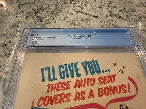 Two-Fisted Tales # 38 CGC Graded 4.5 EC Golden Age Comic Book Pre-Code JH18