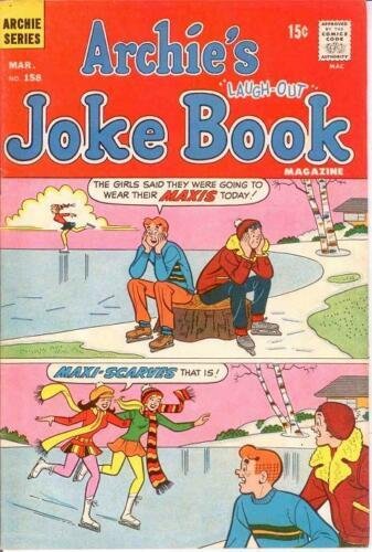 ARCHIES JOKE BOOK (1954-1982)158 VF Mar. 1971 COMICS BOOK 